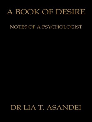 cover image of A Book of Desire